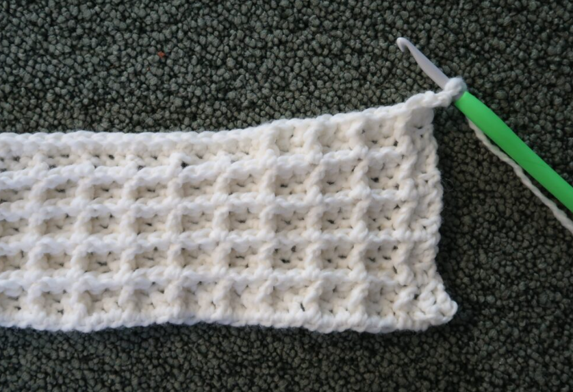 Waffle Stitch Blanket