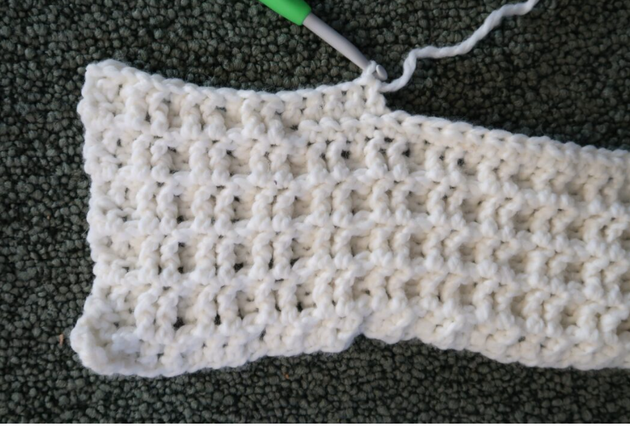 Waffle Stitch Blanket