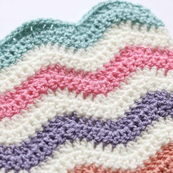 Easy Ripple Afghan Pattern - My Crafts Inspirations