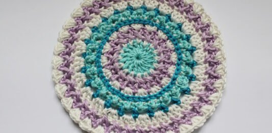 Spring Bubbles Mandala Crochet Pattern