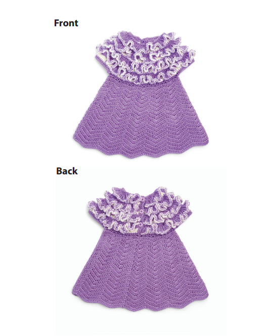 Dress Baby Pattern by yarnspirations