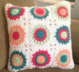 Wonderful Crochet Pillow Free Pattern