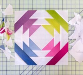 Pineapple Quilt Block Tutorial