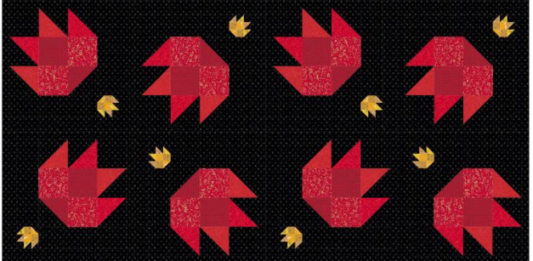 Festive Leaves Quilt: Free Pattern