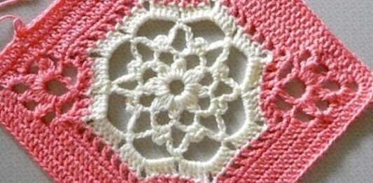 The Victorian Dream Square Crochet Pattern