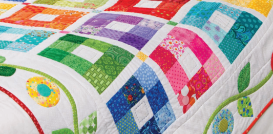 Color Therapy Throw Quilt Pattern