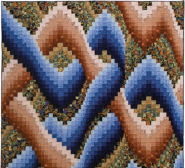 Bargello All Tangled Up Quilt Pattern