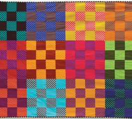 Quilt Pattern with a Graphic Appeal