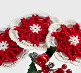 Delicate Coasters Free Crochet Pattern