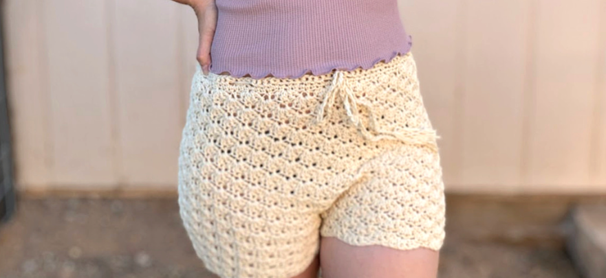 Shell Shorts Crochet
