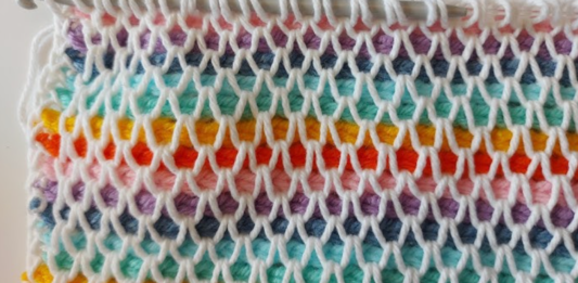 Tunisian Smock Stitch Pattern