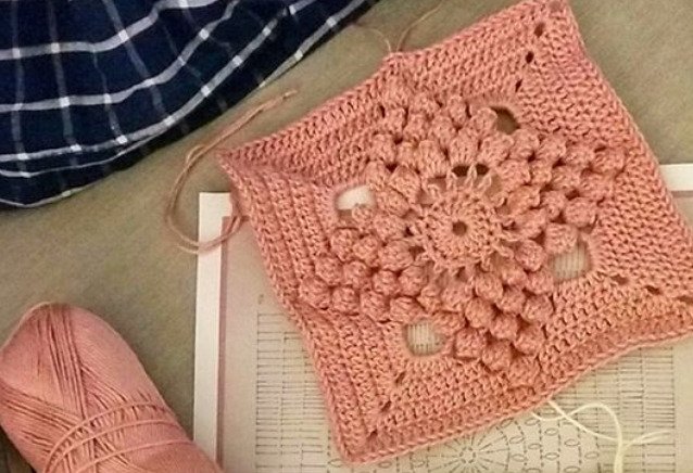 Candy Square Crochet Pattern