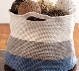 Crochet Handy Basket Free Pattern