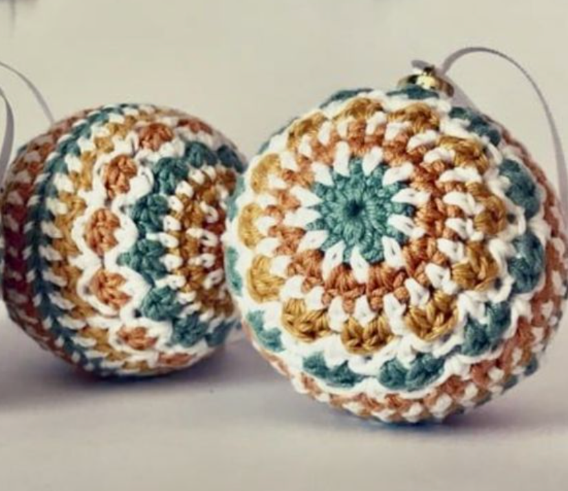 Christmas Ball Ornaments Free pattern