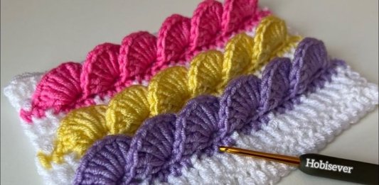 3D Crochet Stitch Pattern