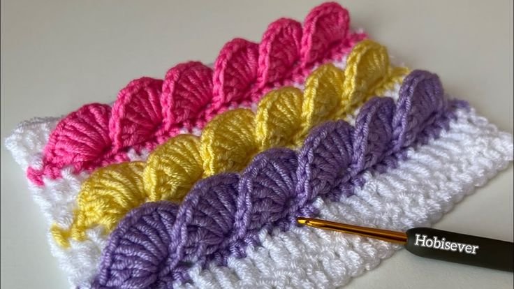 3D Crochet Stitch Pattern
