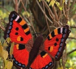 Beautiful Crochet Butterfly Free Pattern