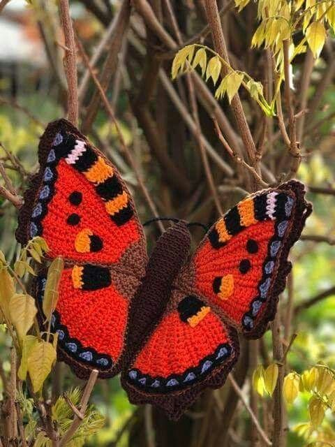 Beautiful Crochet Butterfly Free Pattern