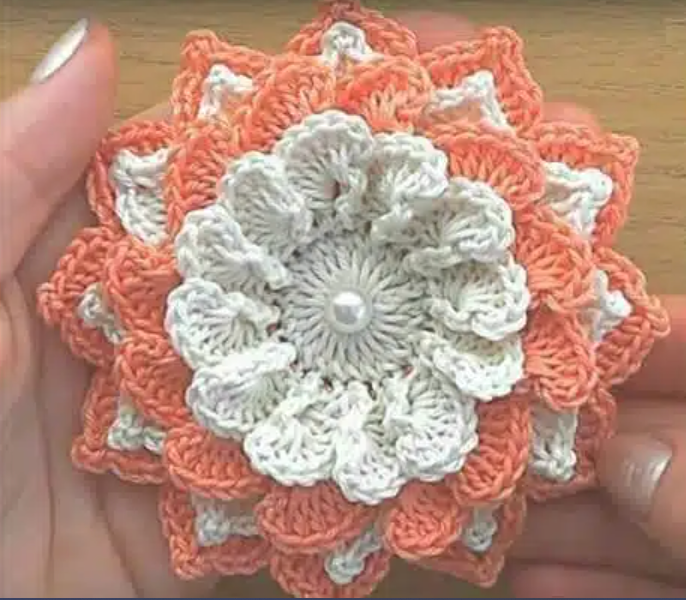 Beautiful Crochet Flower 