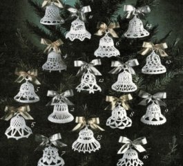 Crochet Christmas Bells for Your Christmas Tree