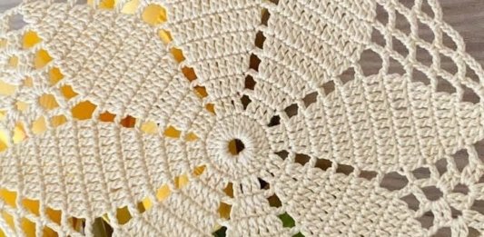 Stylish Crochet Tile Patterned Square Motif