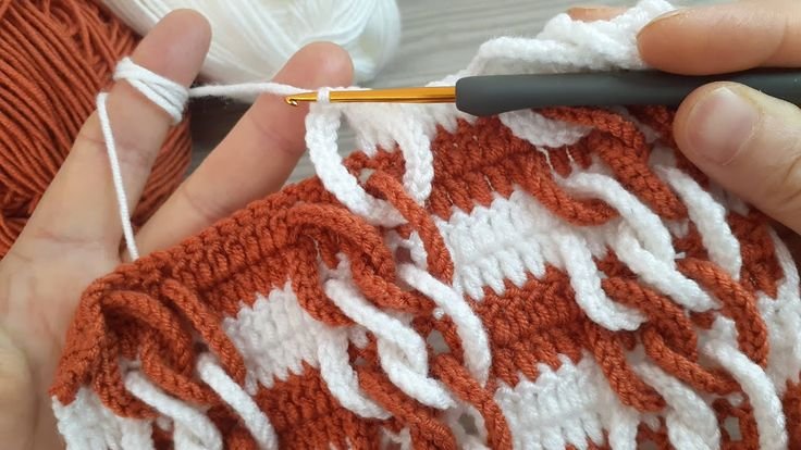 Crochet Double Knot Stitch