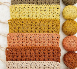Crochet Feather Stitch Pattern