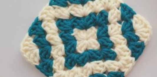 Crochet Diamond Square Pattern