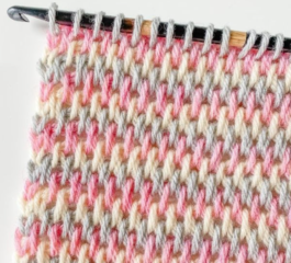 Tunisian Crochet No Curl Stitch Pattern