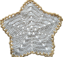 Star Crochet Pattern – A Beautiful Dishcloth Design