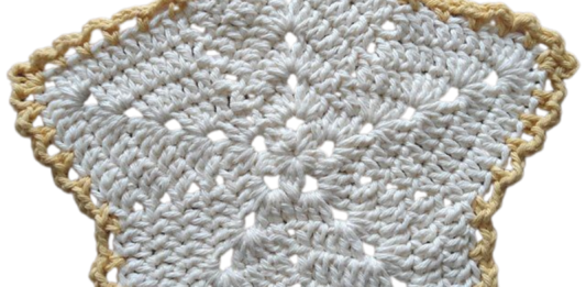 Star Crochet Pattern – A Beautiful Dishcloth Design