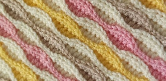 How to Crochet the Wave Stitch
