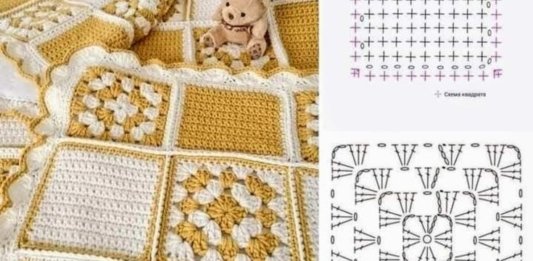 Classic Crochet Blanket – Detailed Tutorial