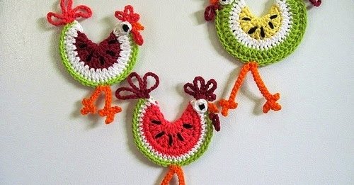 Hanging Chickens: A Quirky Crochet Project for Your Home