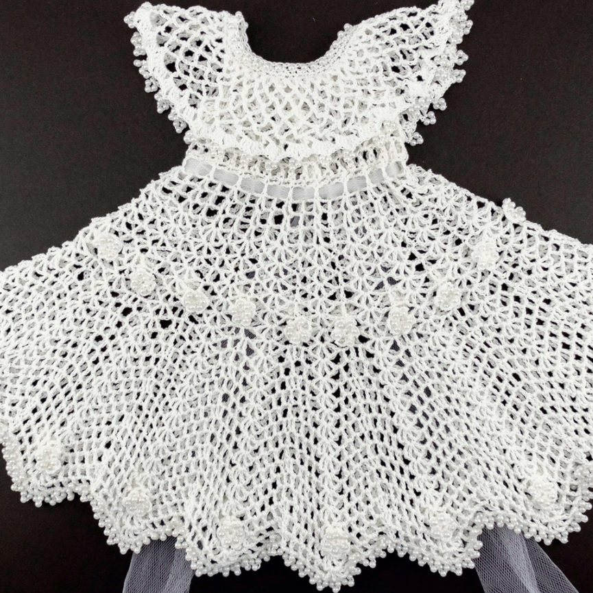 Crochet Doll Wedding Dress Pattern 