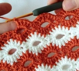 Crochet Petal Stitch Pattern