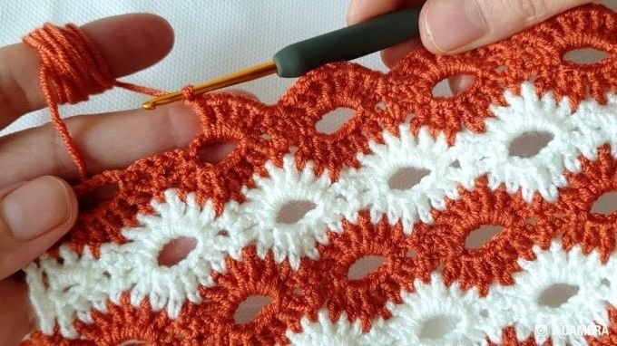 Crochet Petal Stitch Pattern 