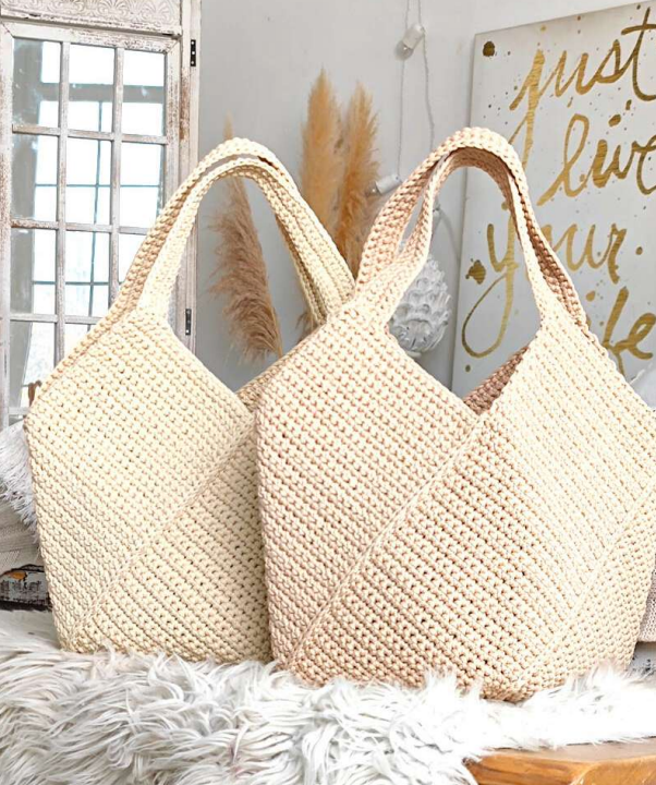 Crochet Beach Bag Pattern