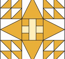 Block What a Lark Free Pattern