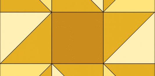 Block Eccentric Star Pattern