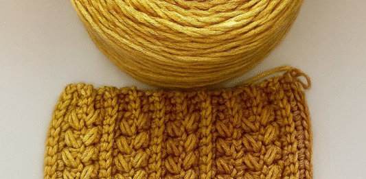 Wheat Stitch Crochet Pattern