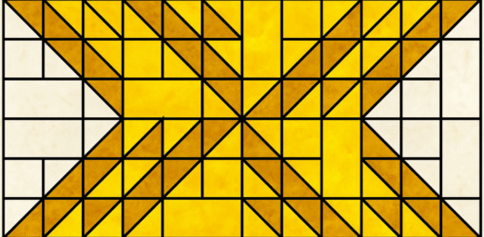 Block Folk Star Pattern