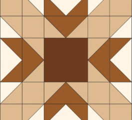Block Square Burst Pattern