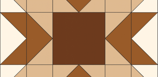 Block Square Burst Pattern