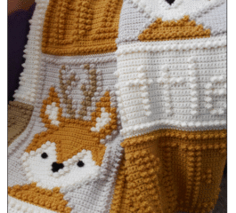 Crocheted Blanket LITTLE ONE