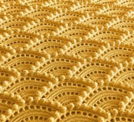 Layered Fan Crochet Stitch Pattern