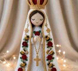 Amigurumi Our Lady of Fatima Pattern
