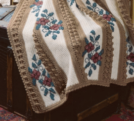 Autumn Splendor Afghan Crochet Pattern